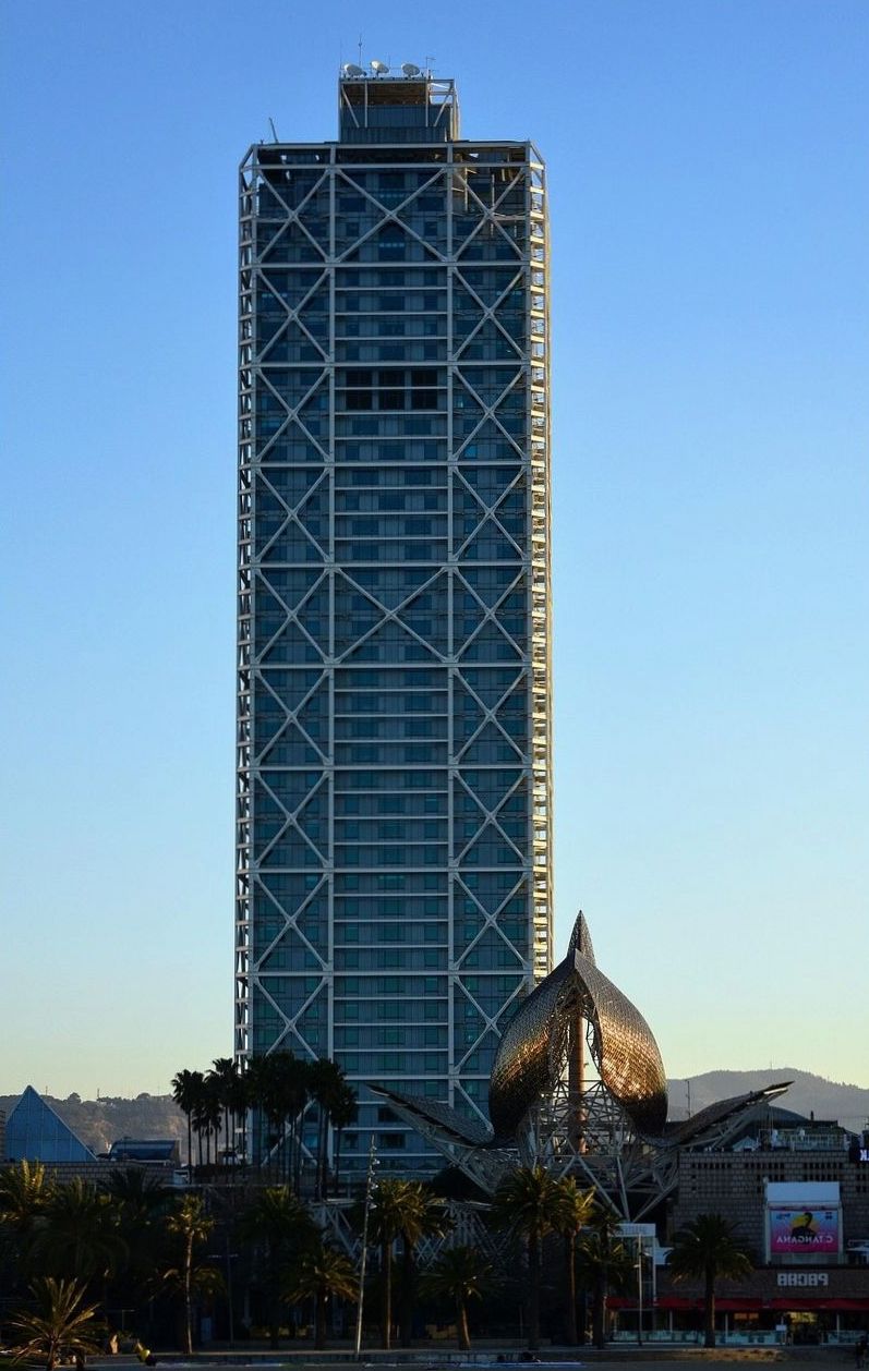 RareGlow building at dusk